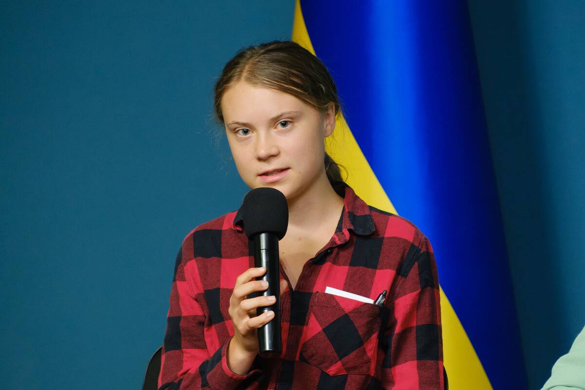 Greta Thunberg Visit To Kyiv