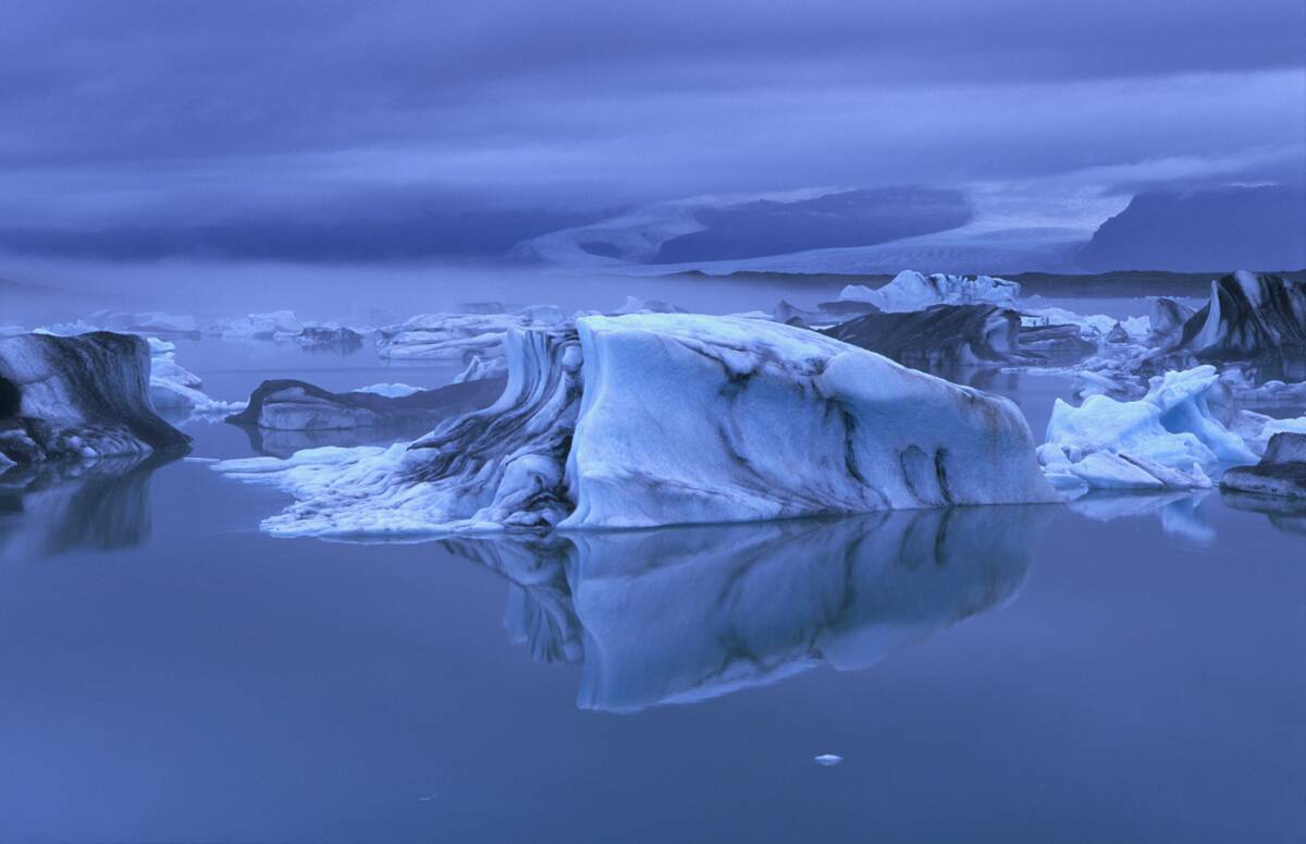 Icebergs in Iceland