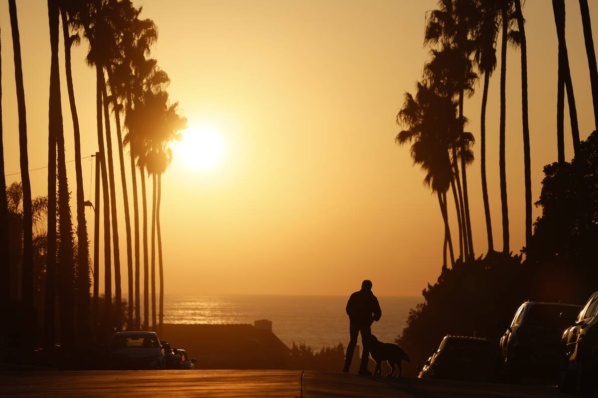 La Jolla Sunset In San Diego