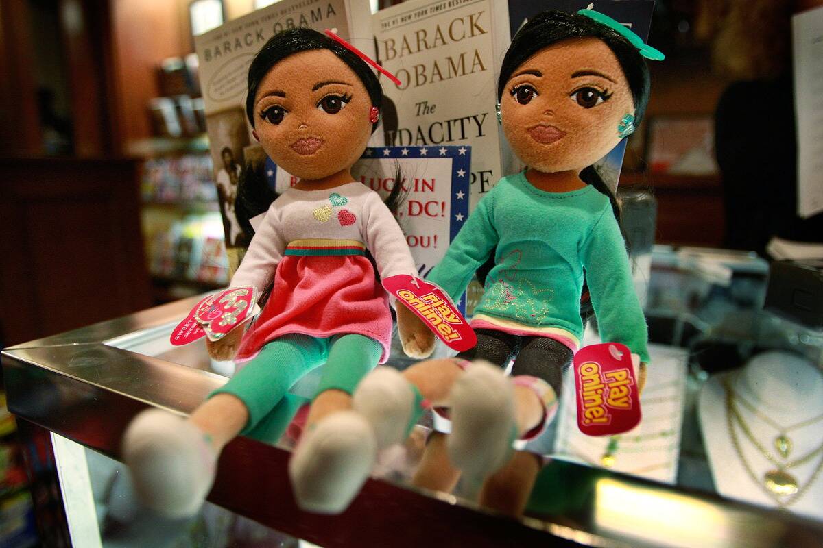 Makers Of Beanie Babies Ty Inc. Create Sasha And Malia Dolls