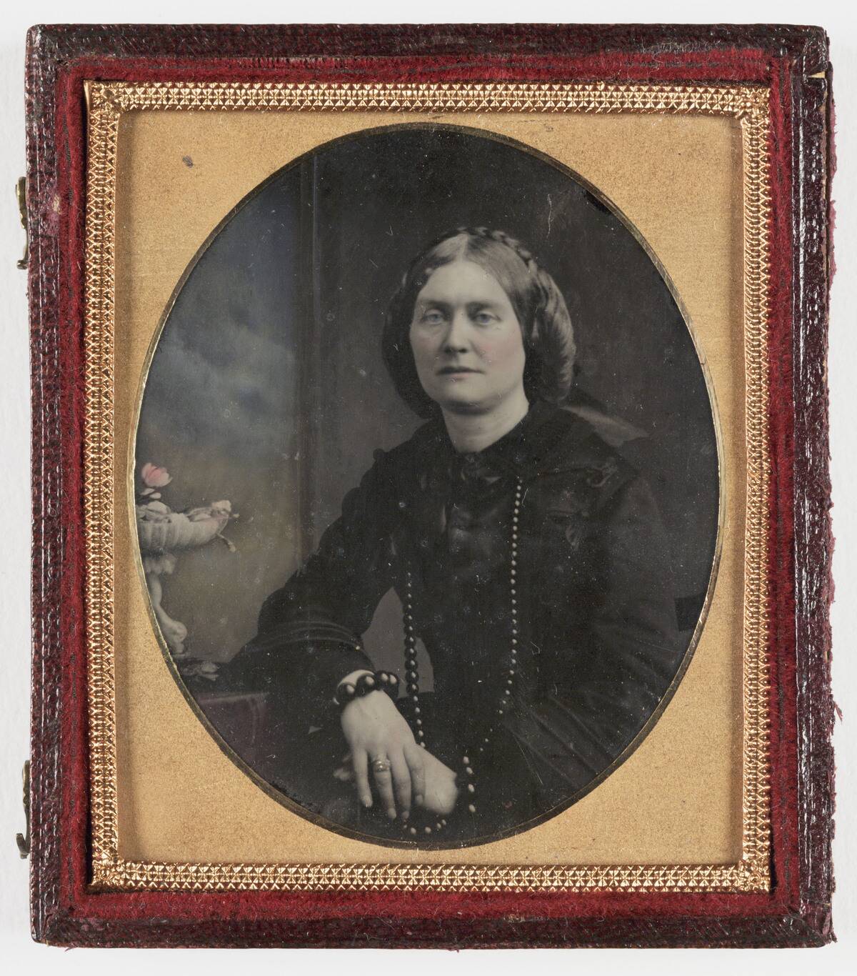 Mrs Adams, c 1860.