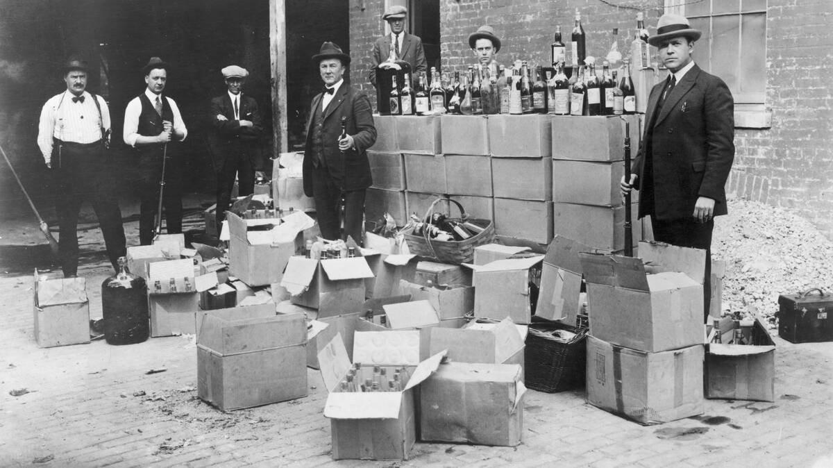 Recovered Alcohol from a Speak-Easy