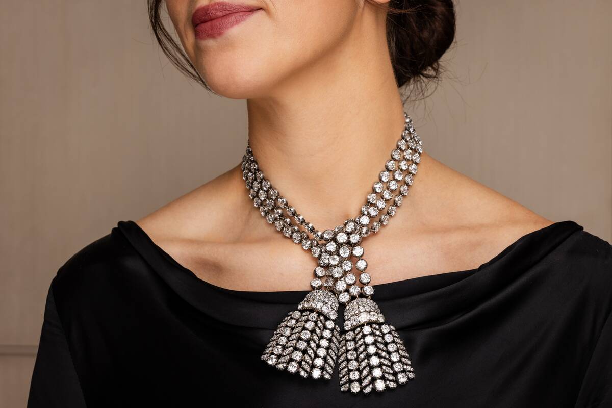 Sotheby's Presents One of the Rarest & Most Historically Important Diamond Necklaces to Ever Come to Auction