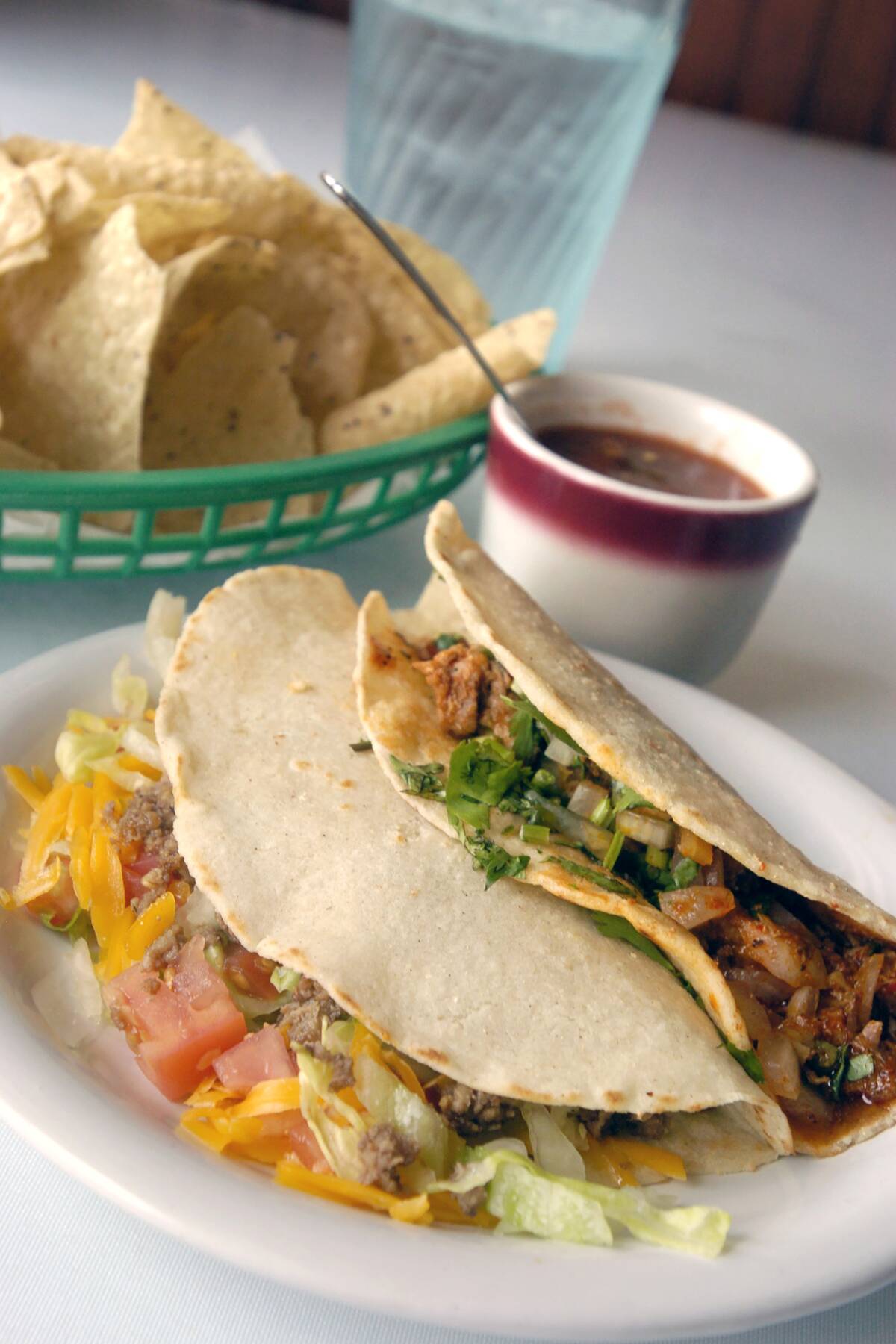Tacos At El Borrego De Oro