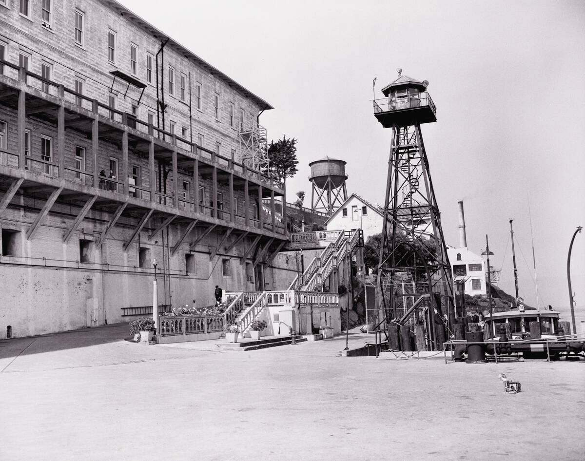 View of Tower at Alcatraz Prison Site