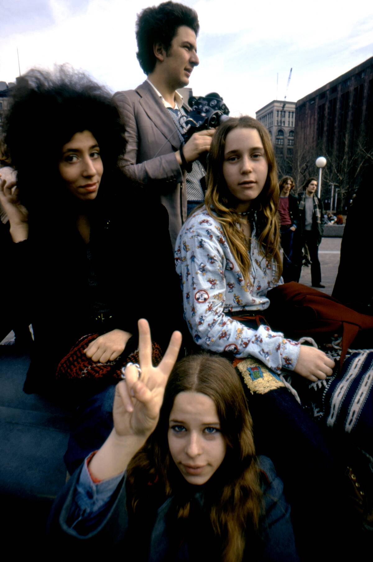 Young Hippies in New York City in 1967