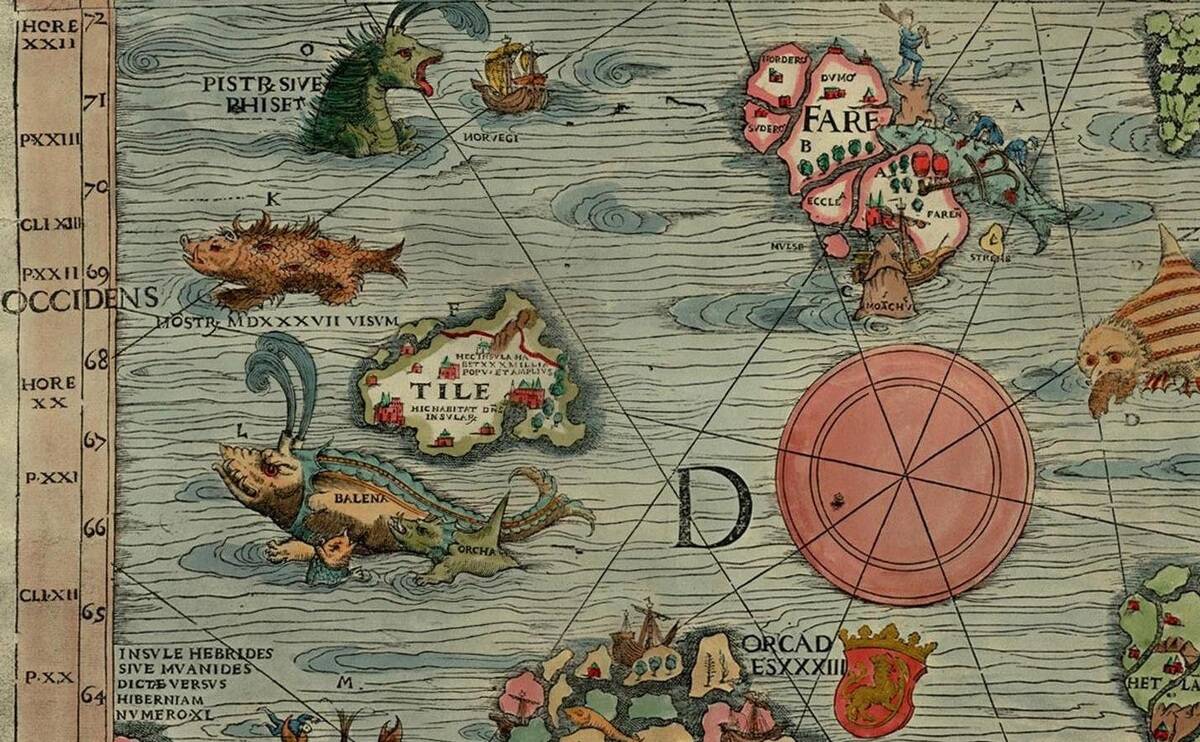 Thule_&_Orkney_&_Feroe_Carta_Marina_Olaus_Magnus