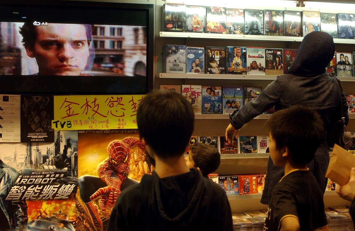 A fusion of east and west in Hong Kong, China in November , 2004.