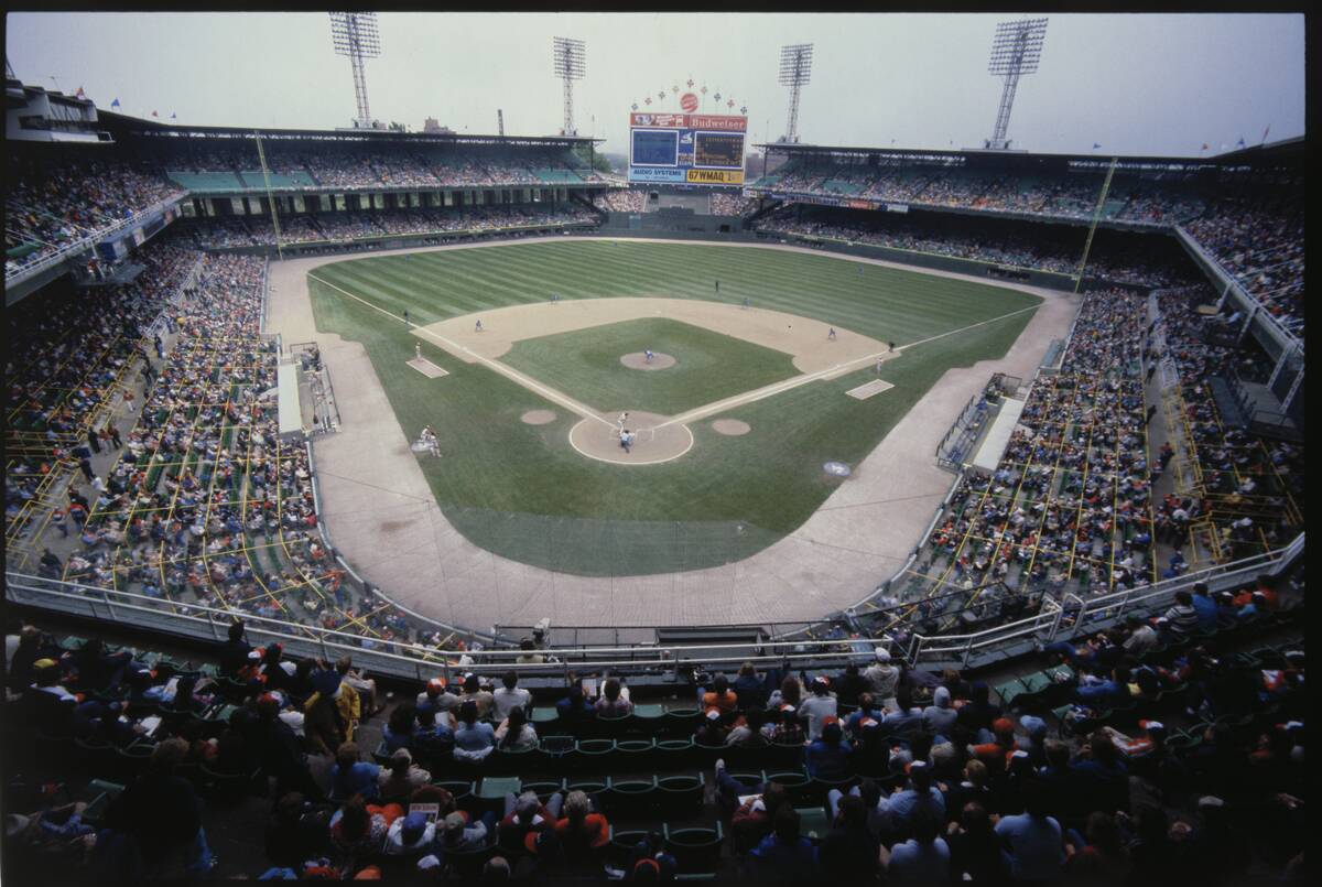 Aerial View of Comiskey Park