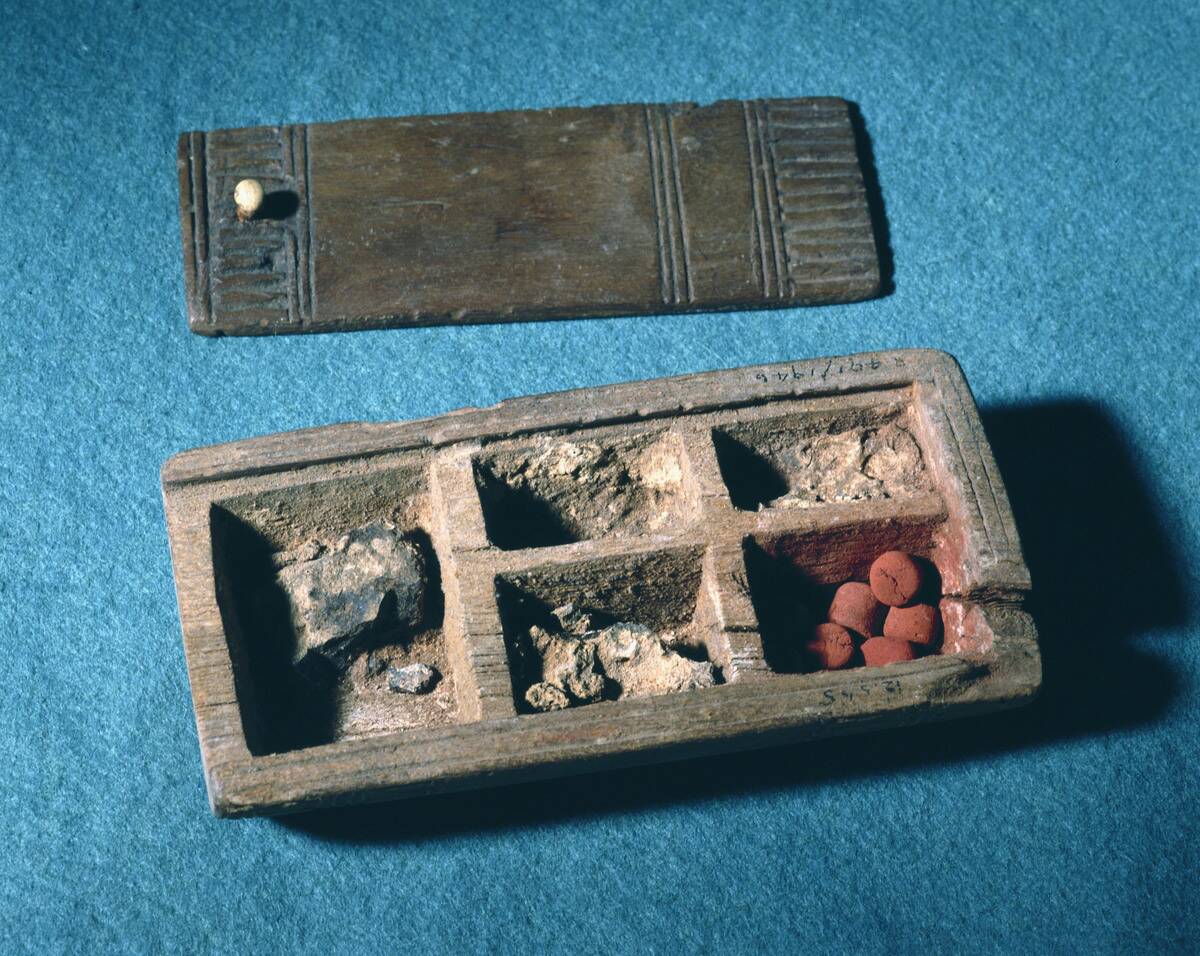 Ancient Egyptian cosmetics.