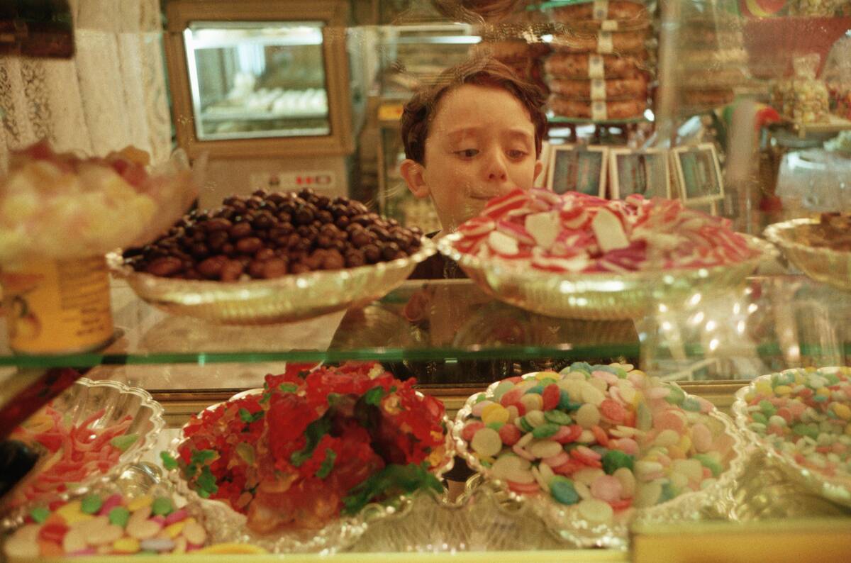 Boy in Candy Store