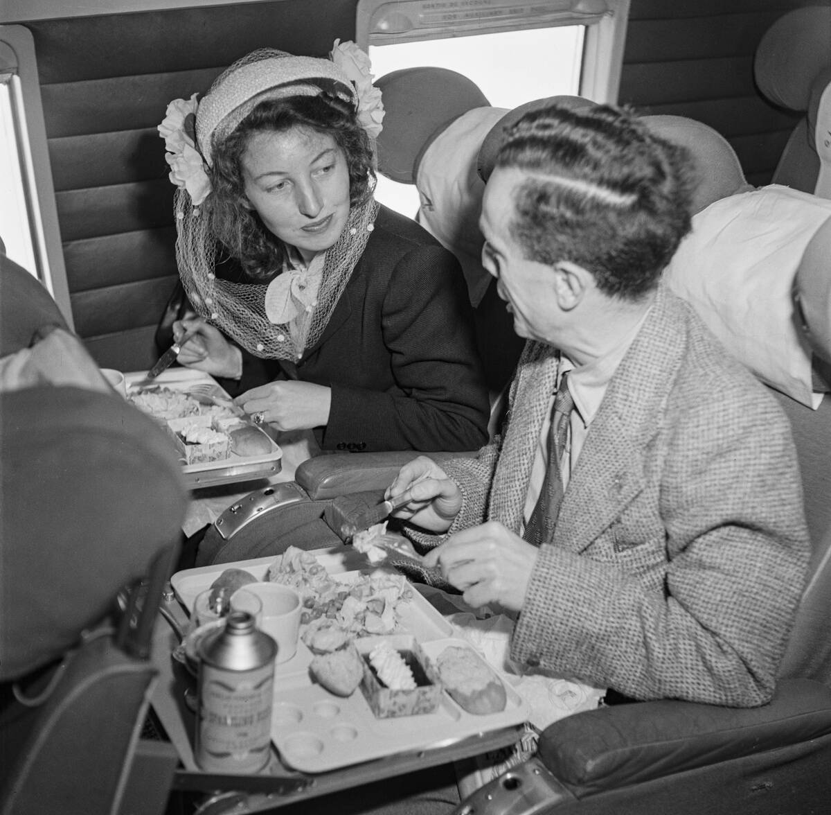British Tourists Aboard Plane