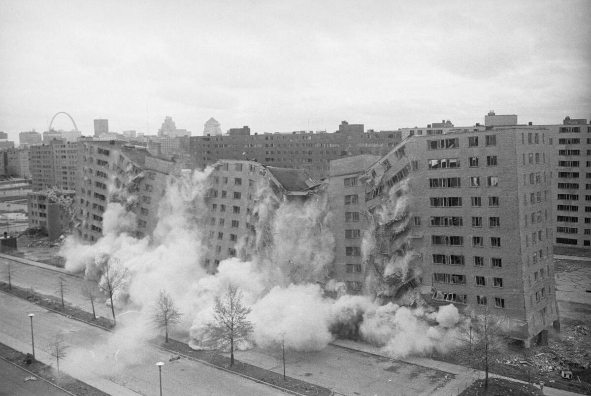 Building Being Demolished.