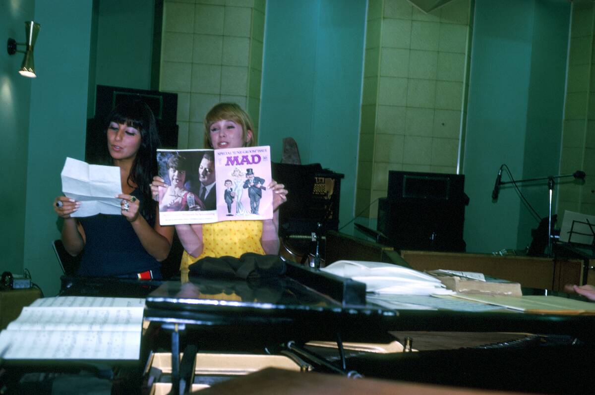 Cher In The Recording Studio