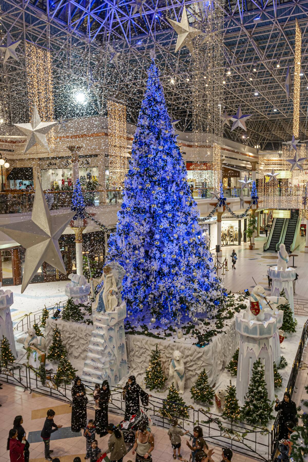 Christmas Decorations At Wafi City Shopping Mall