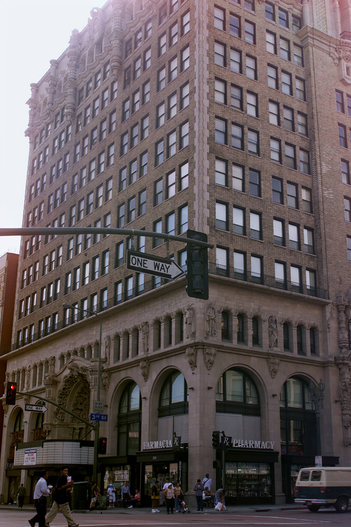 City Attorney Rocky Delgadillo lives in space above Grand Central Market, in the Million Dollar Thea