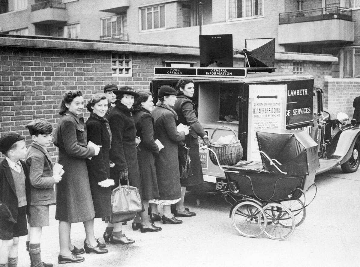 Distribution of Ration Coupons