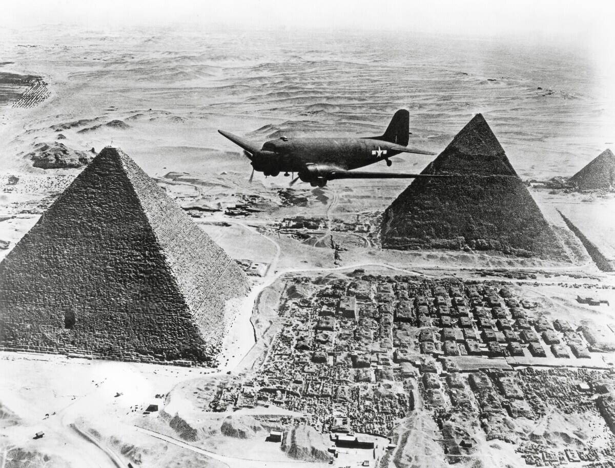 Douglas C-47 Transport Aircraft.