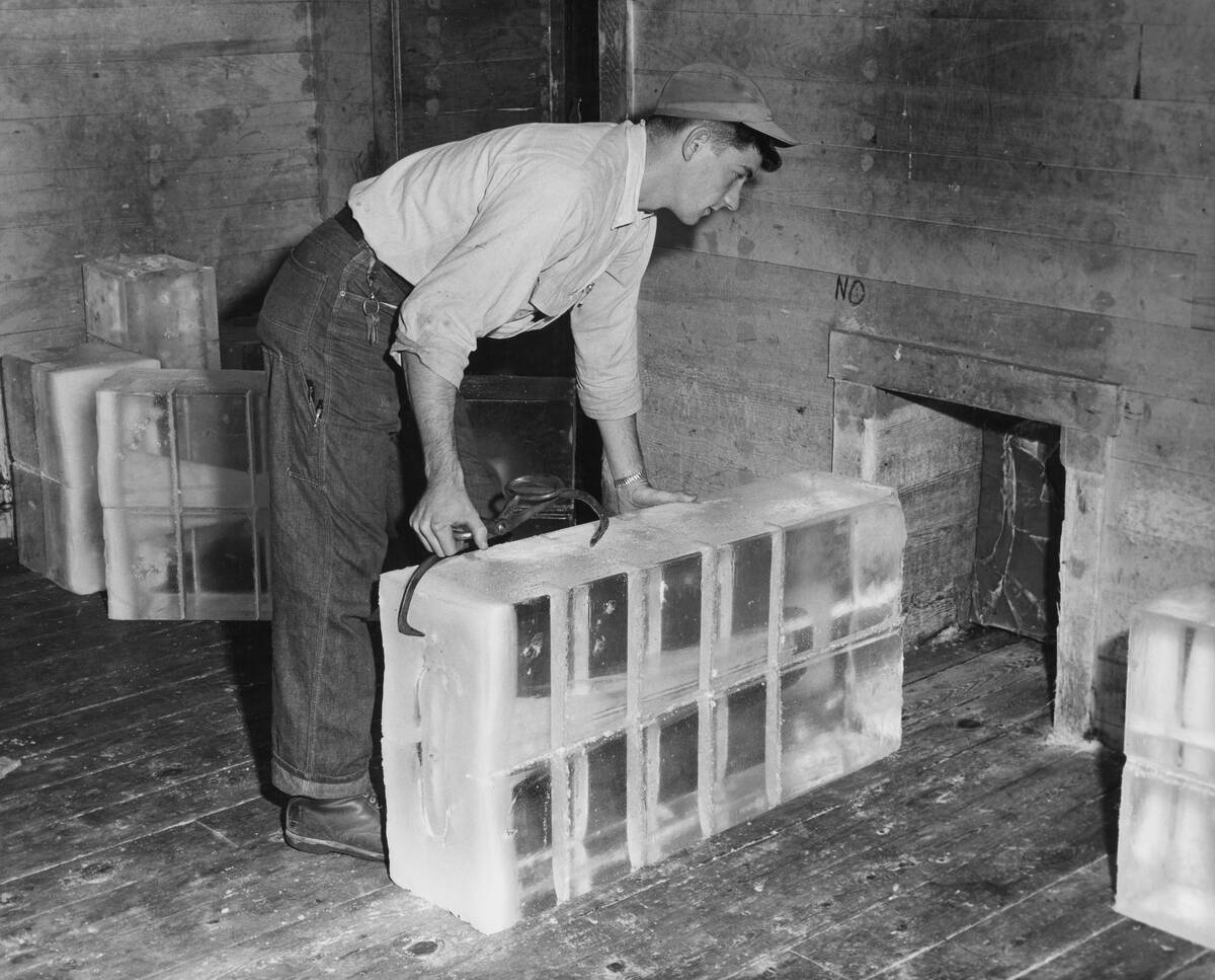 Ice House Worker
