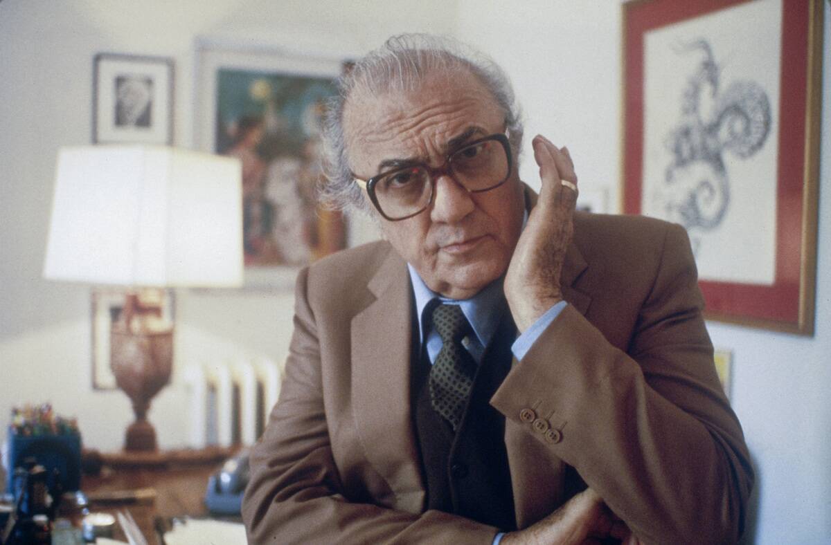 Italian Director Federico Fellini