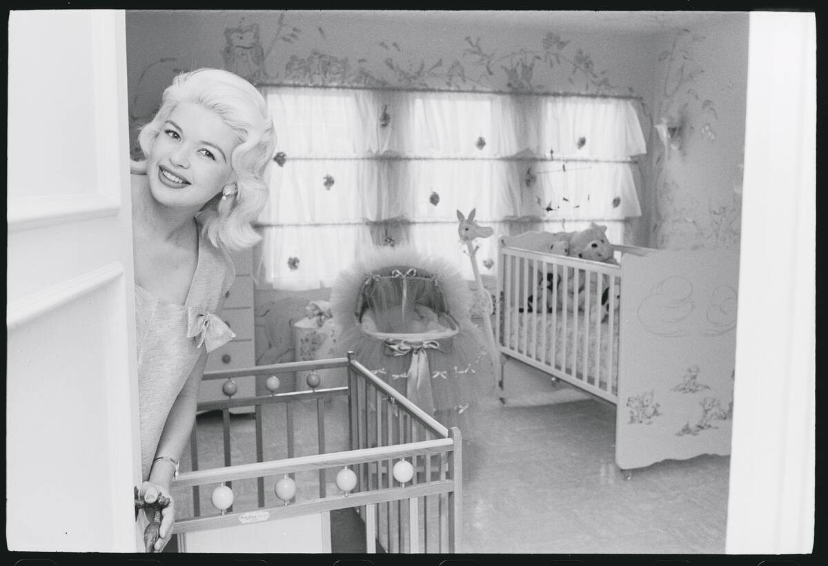 Jayne Mansfield in Nursery