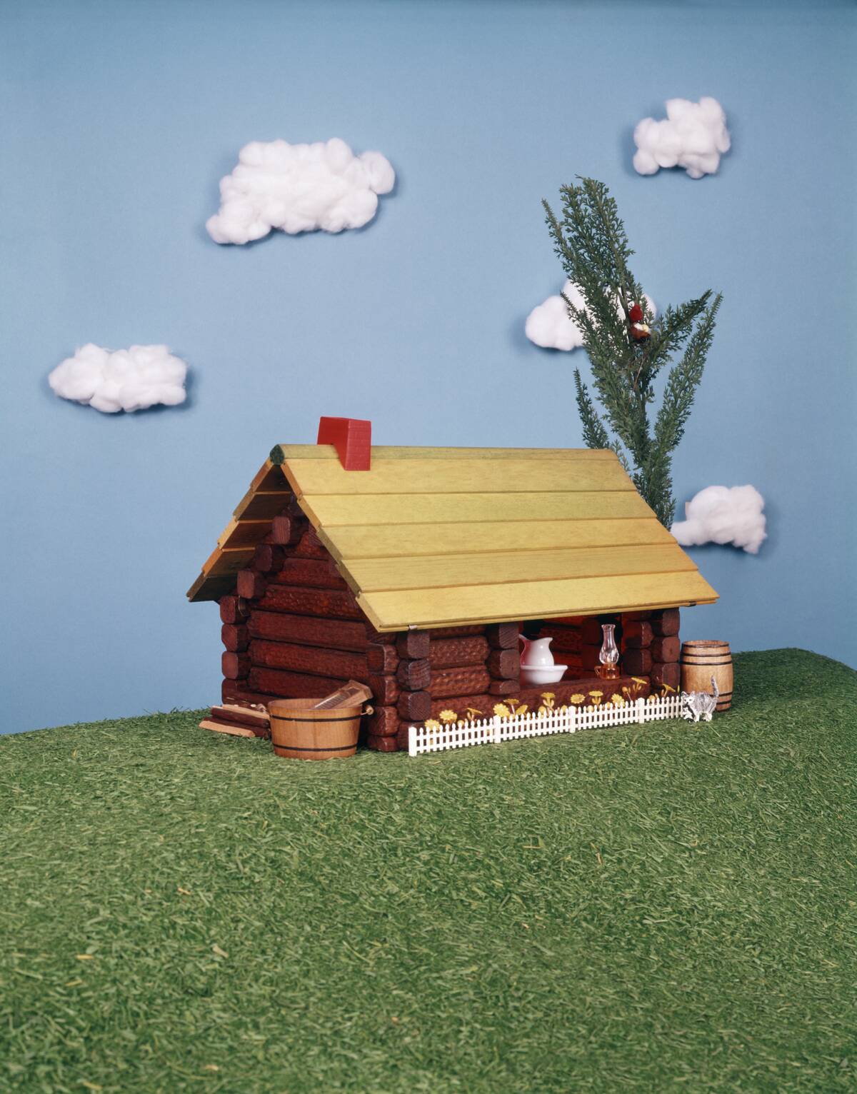 Log Cabin Model