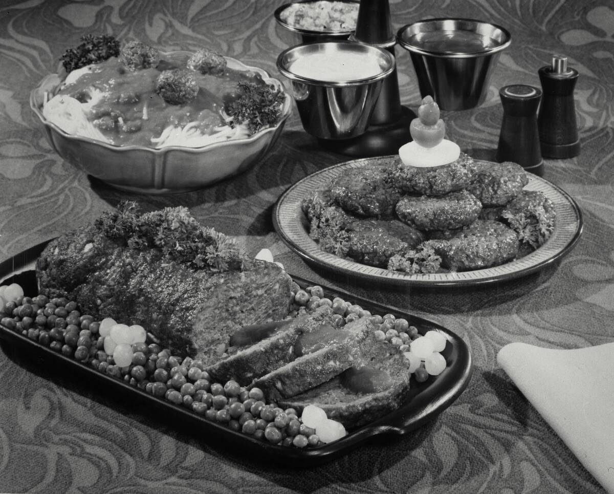 Meat loaf and meat balls