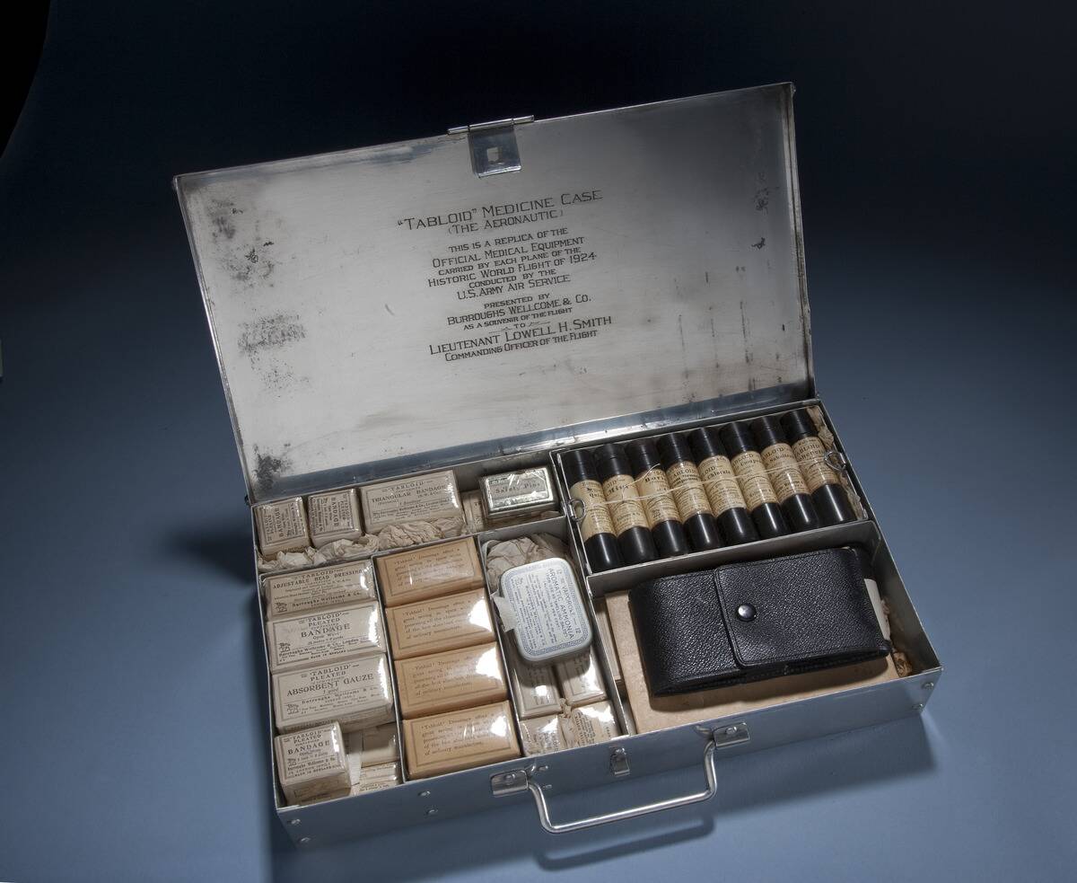 Medical Kit Carried Aboard The Douglas World Cruiser By Lt. Lowell Smith