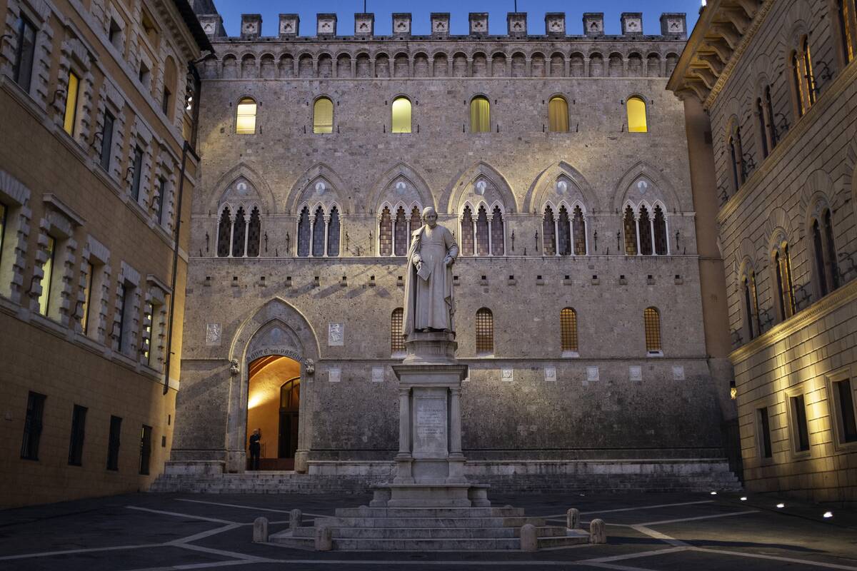 Monte dei Paschi di Siena bank's Headquarter