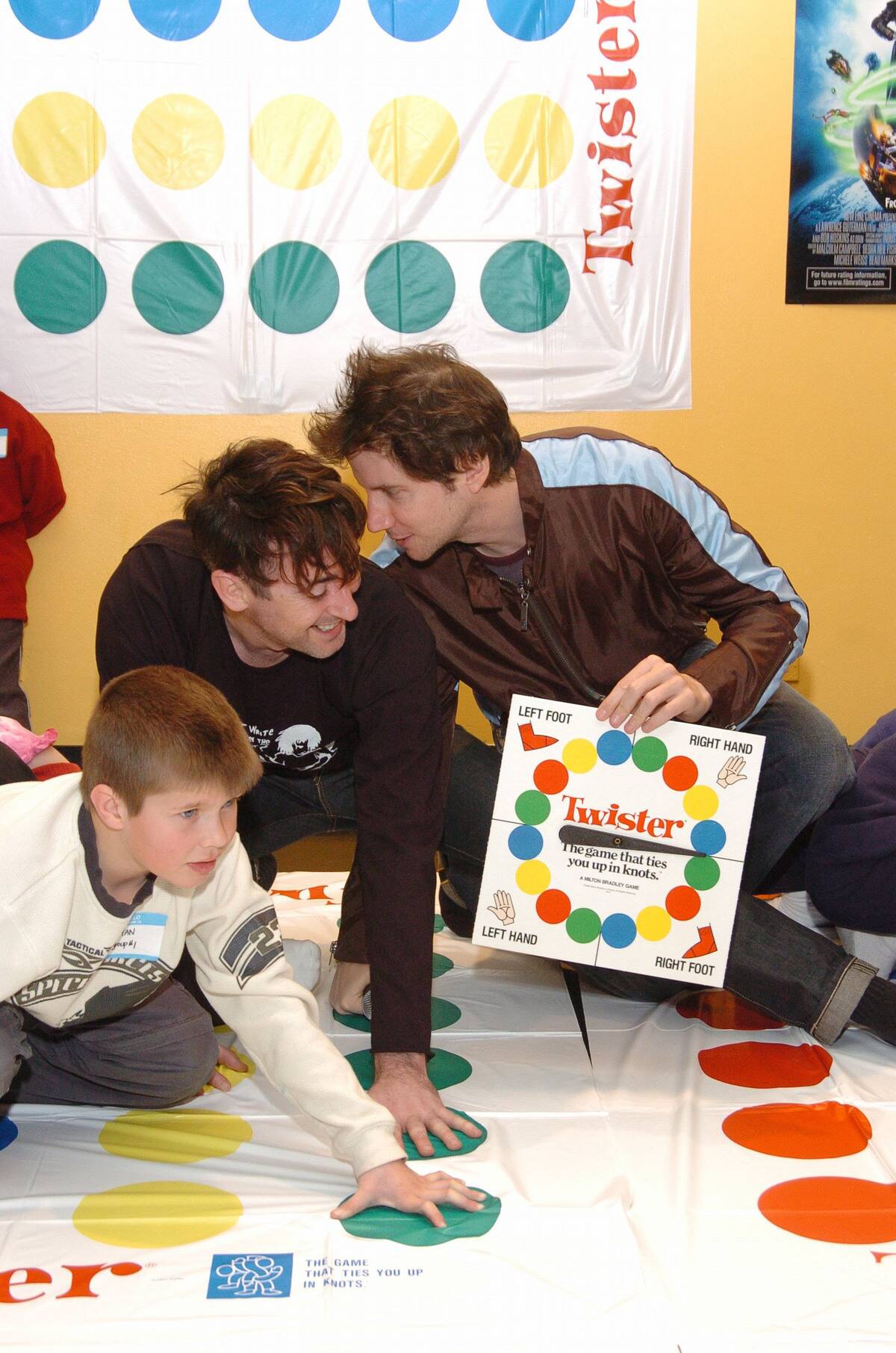 New Line Cinema and Milton Bradley Host Twister Contest with Stars of Son of the Mask Jamie Kennedy and Alan Cumming