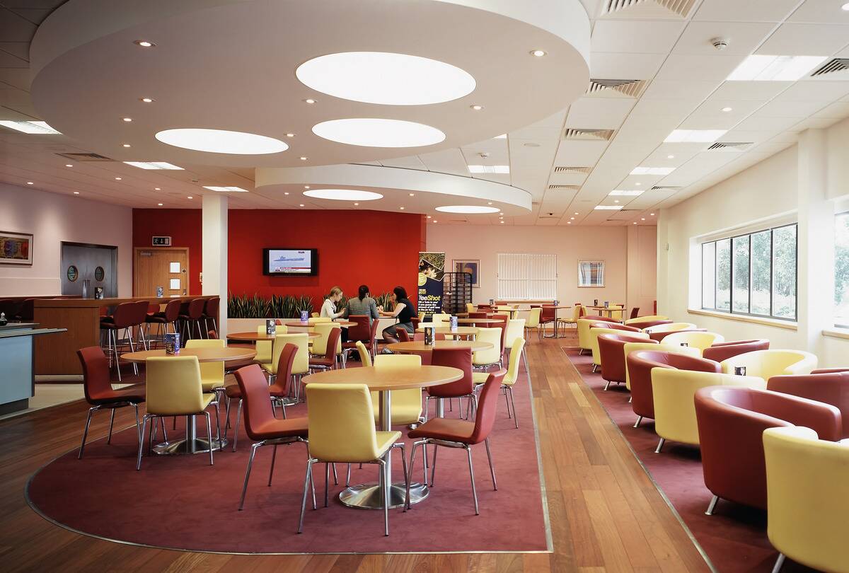 Office cafeteria and lounge