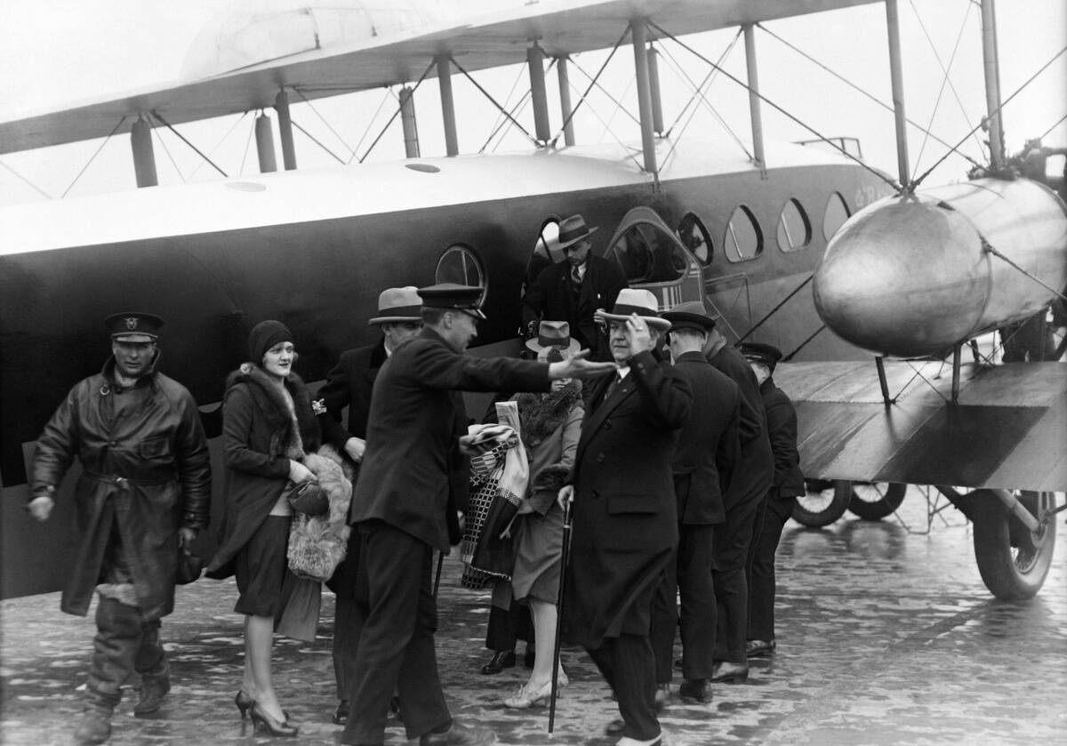 Plane Boarding At Le Bourget