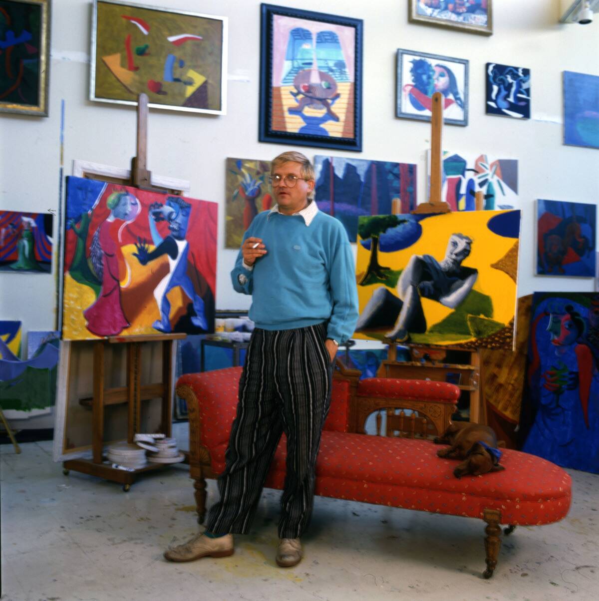 Portrait Of David Hockney