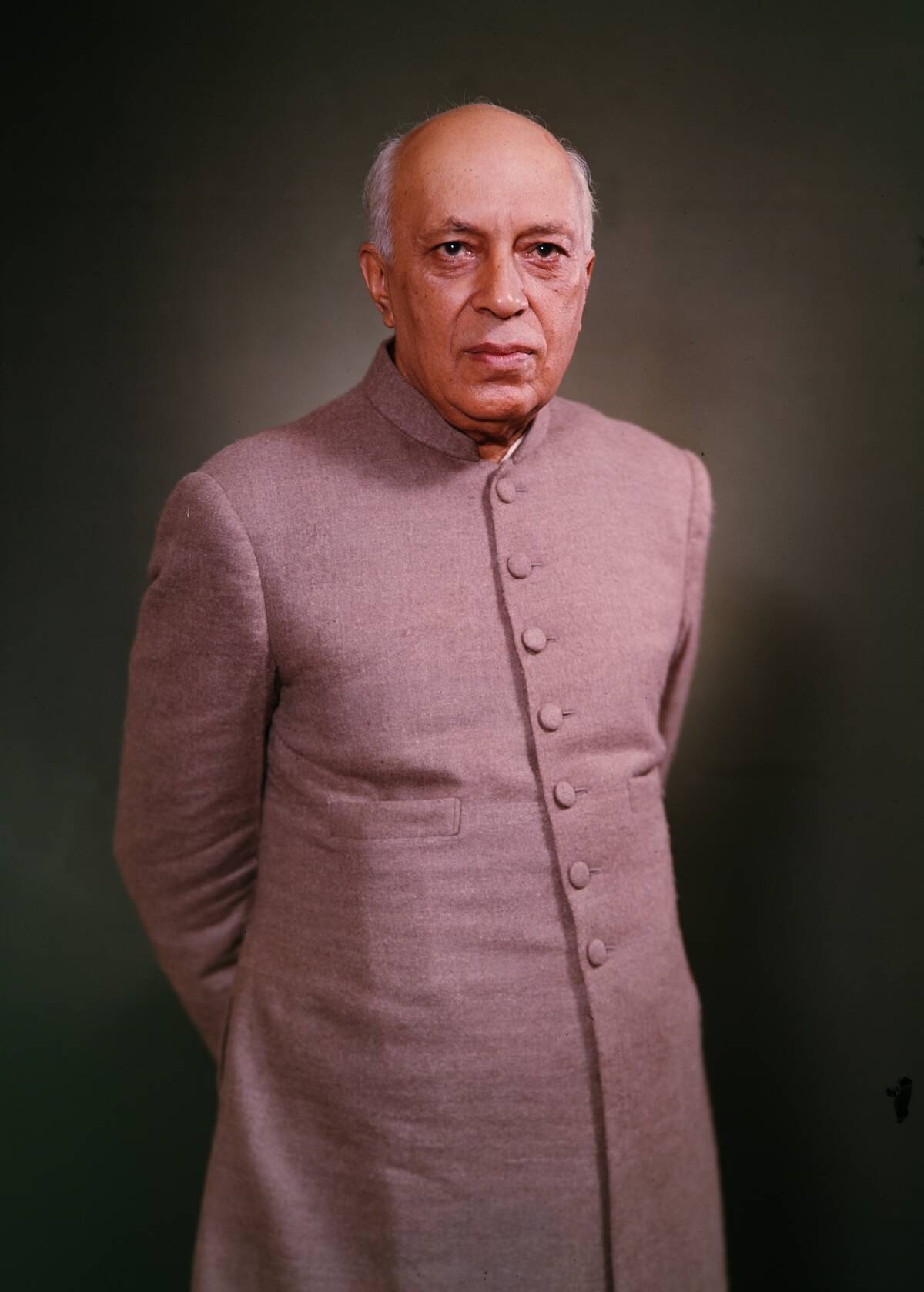 Portrait Of Prime Minister Jawaharlal Nehru