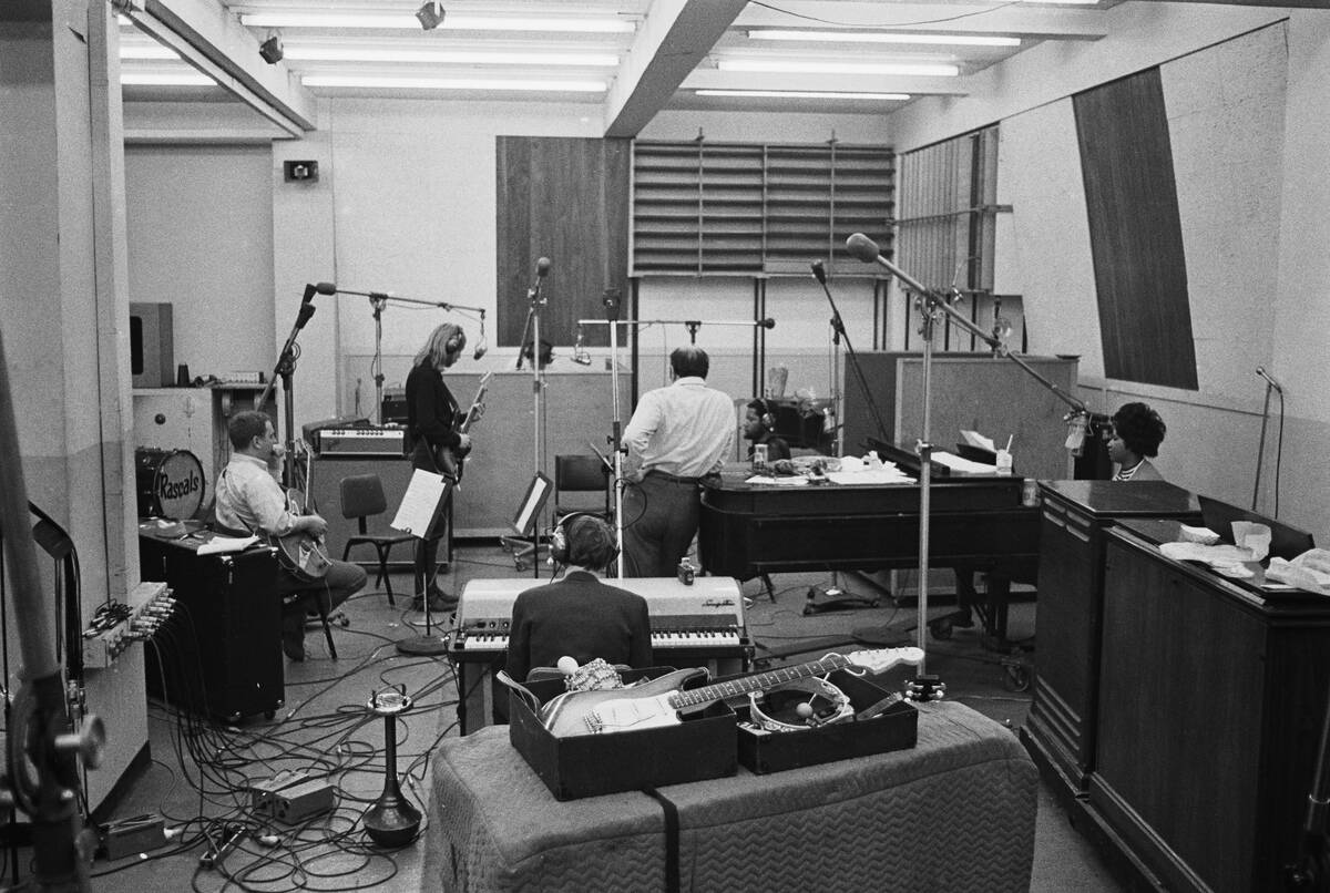 Recording of Aretha Franklin's Version of 'The Weight' At Atlantic Studios