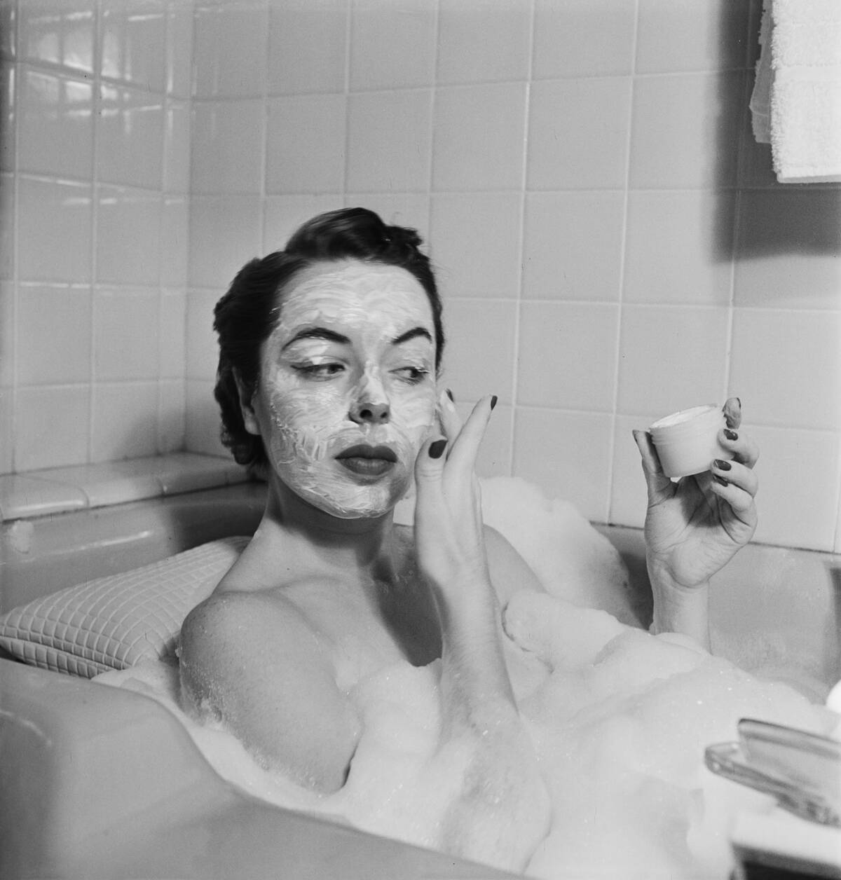 Relaxing In The Tub