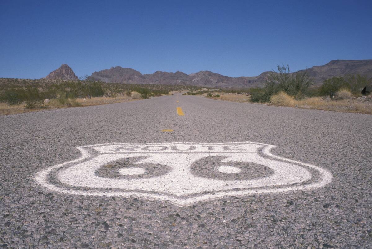 Route 66, USA.