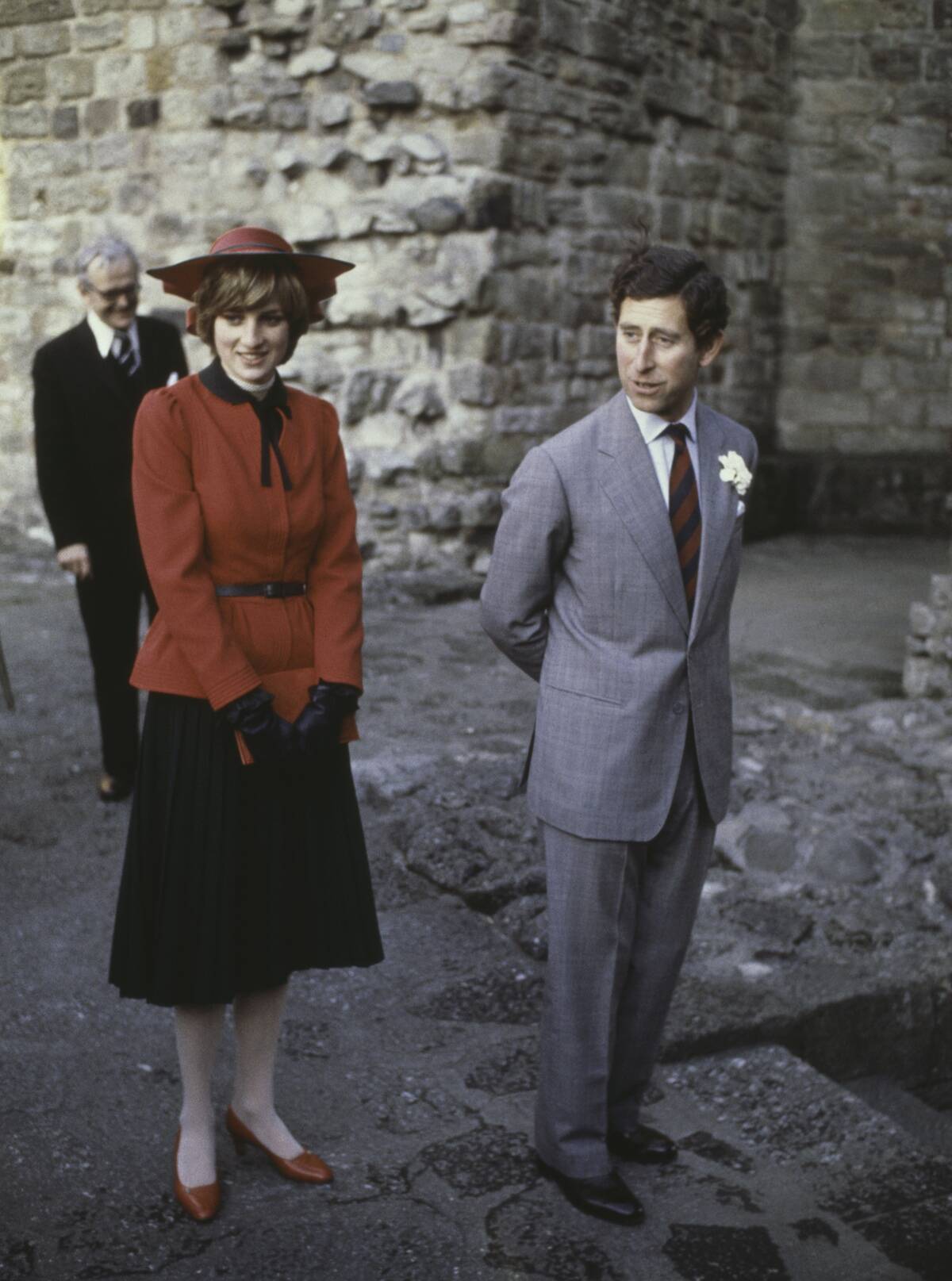 Royal Couple At Caernarfon