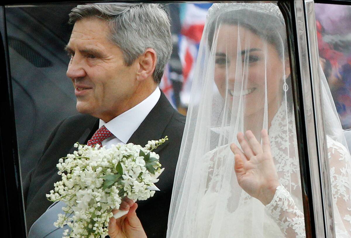 Royal Wedding - Wedding Guests And Party Make Their Way To Westminster Abbey