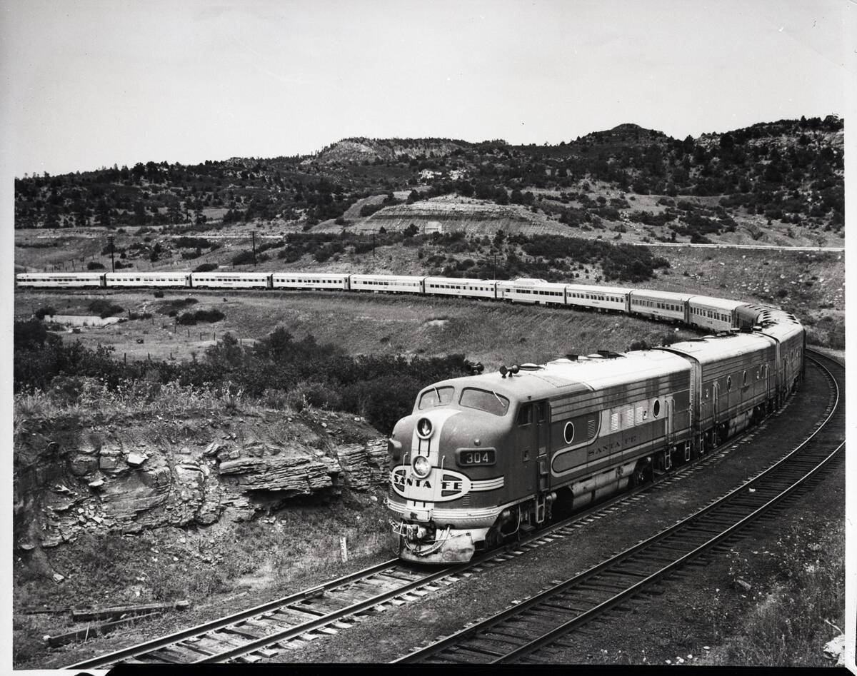 Santa Fe Diesel Train