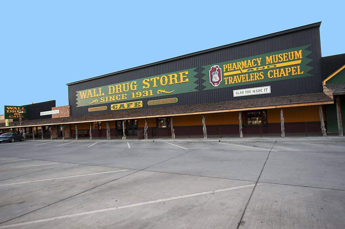 South Dakota, Wall, Wall Drug Store, Tourist Attraction