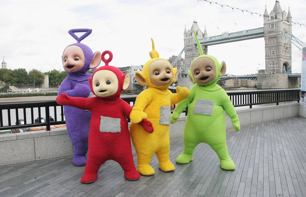 Teletubbies 10th anniversary ?Photocall