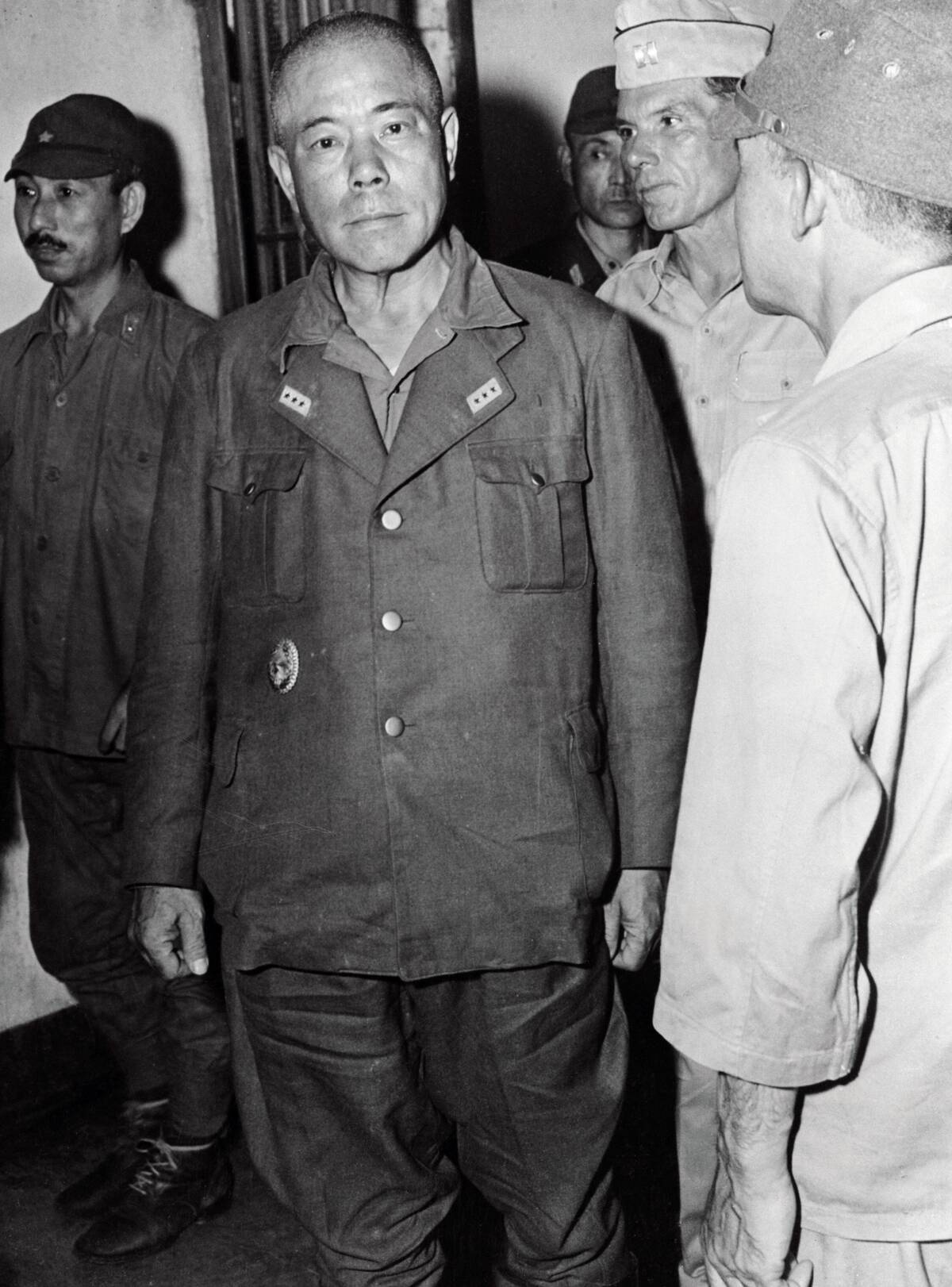 Tomoyuki Yamashita and Guards