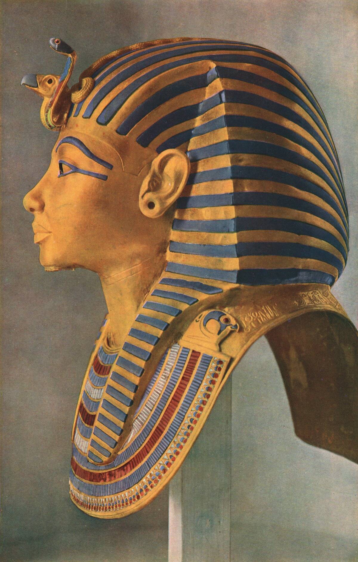 Tutankhamens Death Mask 1323 Bc