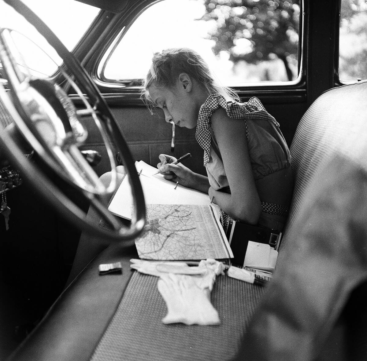 Writing In The Car