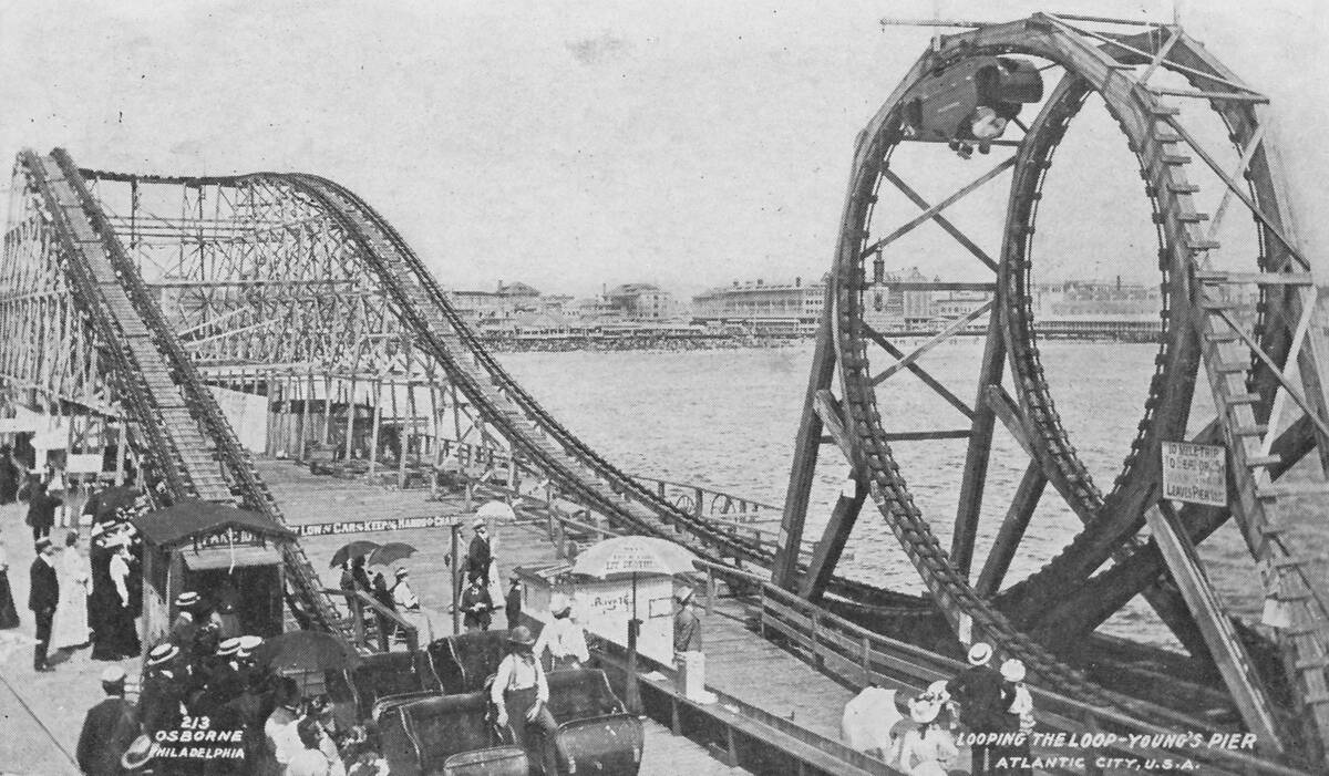 Young's Pier In Atlantic City
