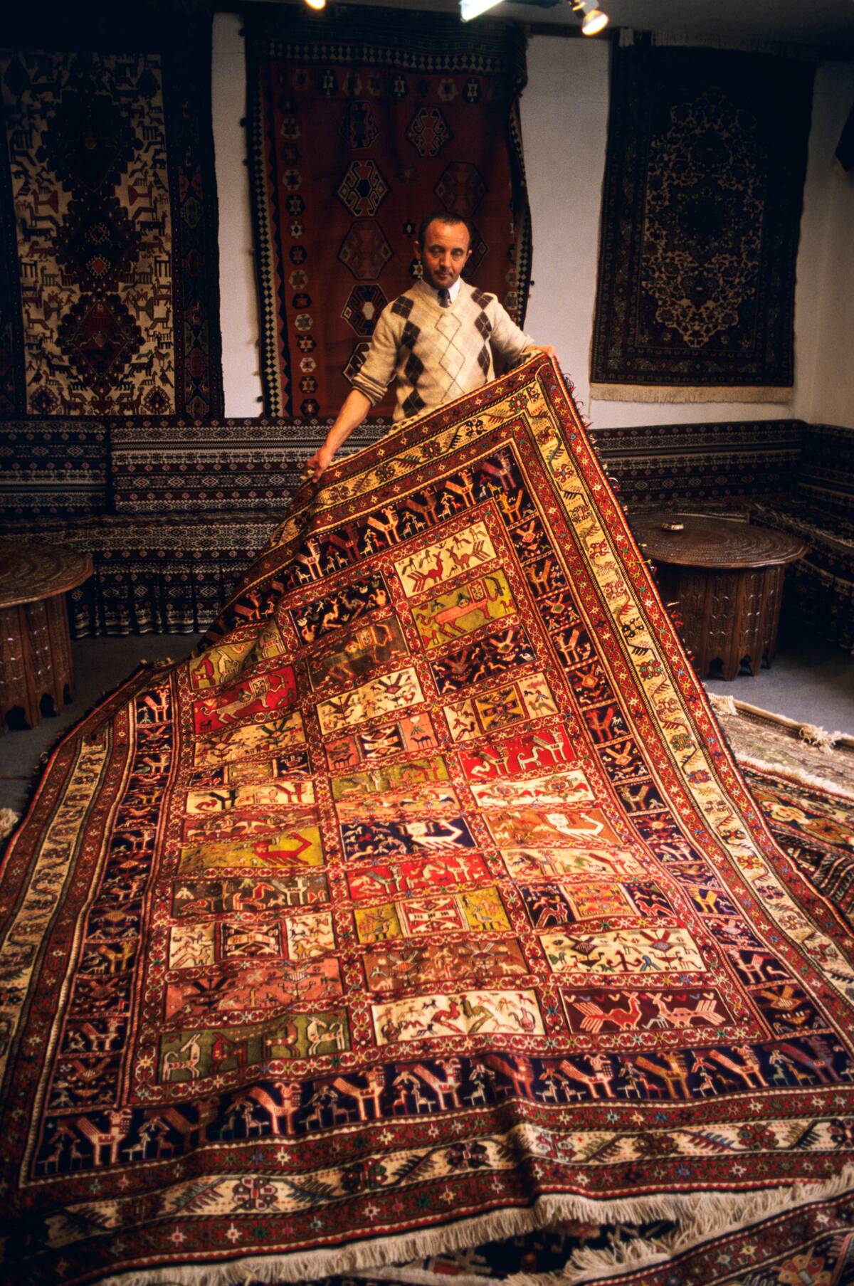 1990s Carpet Shop Seller