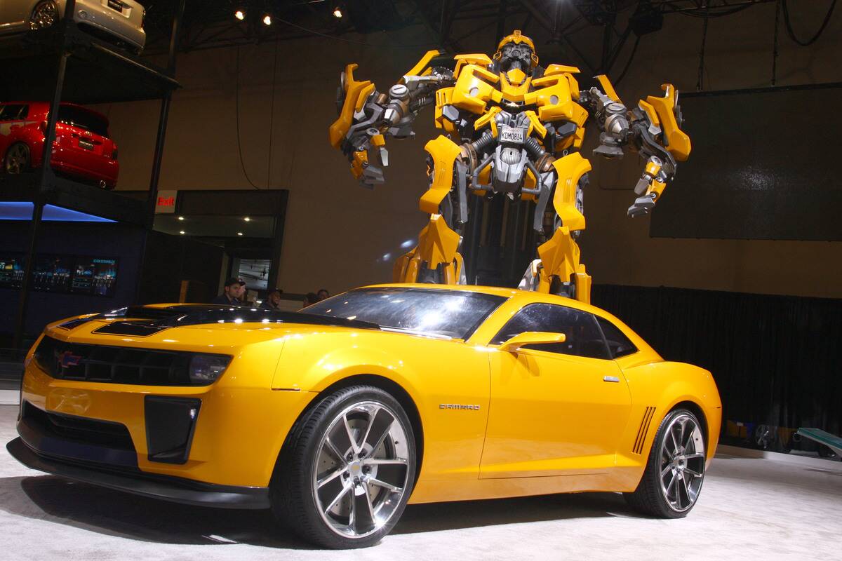 A General Motors Corp. Chevrolet Camaro, featured in the upc