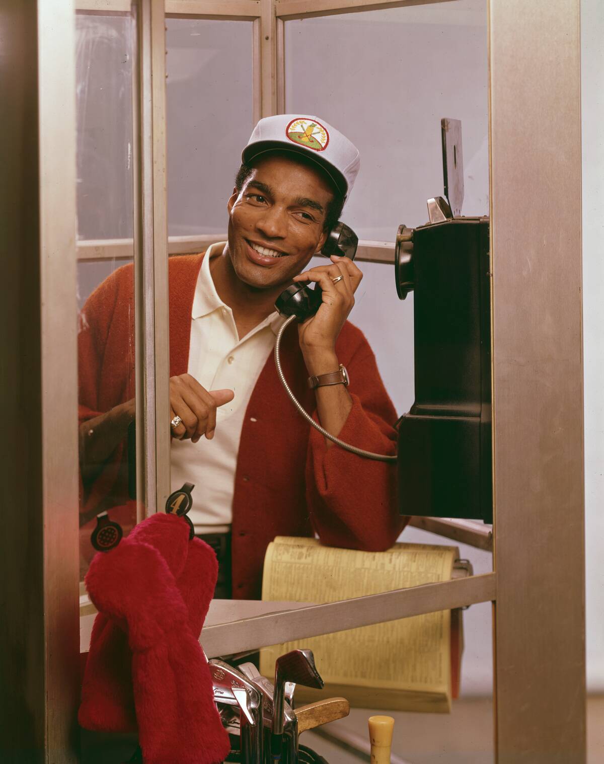 A Golfer Makes A Call