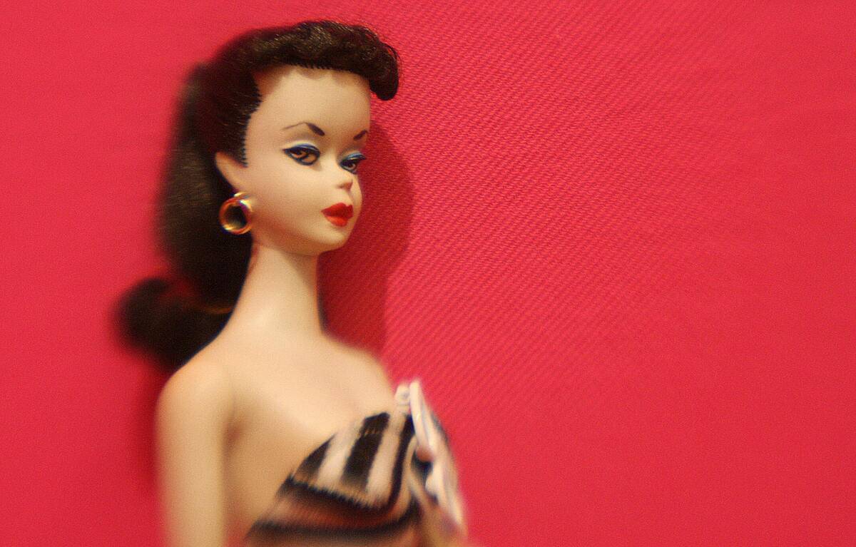 A number 1 Barbie, from the first line o